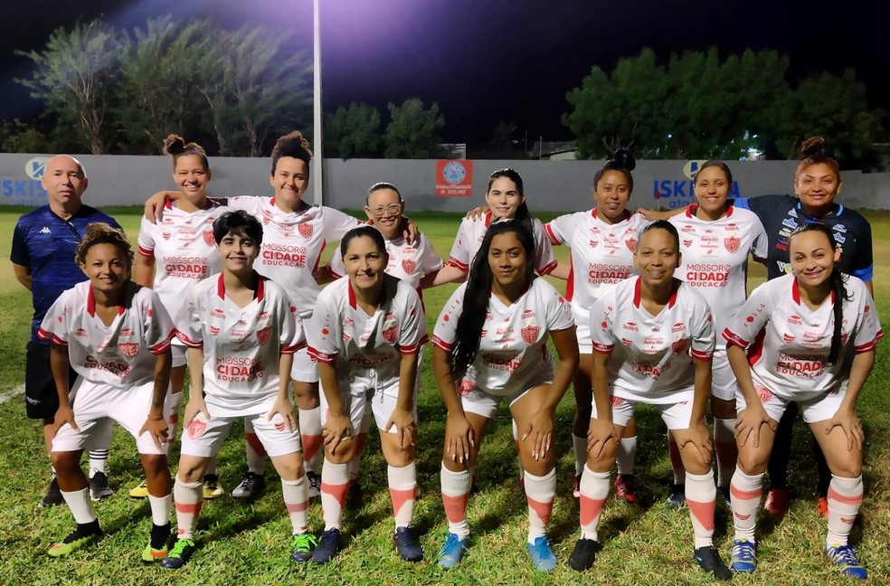 Potiguar de Mossoró viabilizou participação após parceria com Serrada FC, de São Gonçalo do Amarante — Foto: Divulgação