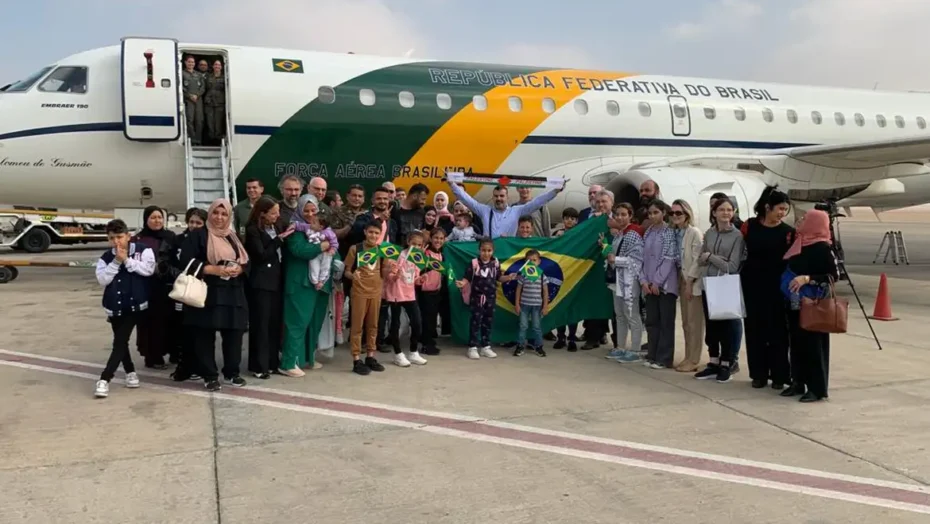 Brasileiros que estavam em Gaza já estão à caminho do Brasil. Foto: Itamaraty/Gov