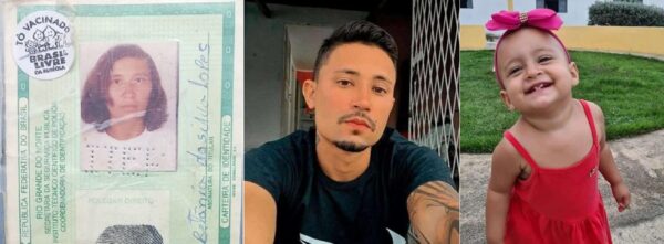 Homem é suspeito de matar cunhada, sobrinho e criança de 1 ano e 10 meses no RN — Foto: Cedida/Redes sociais/Redes sociais