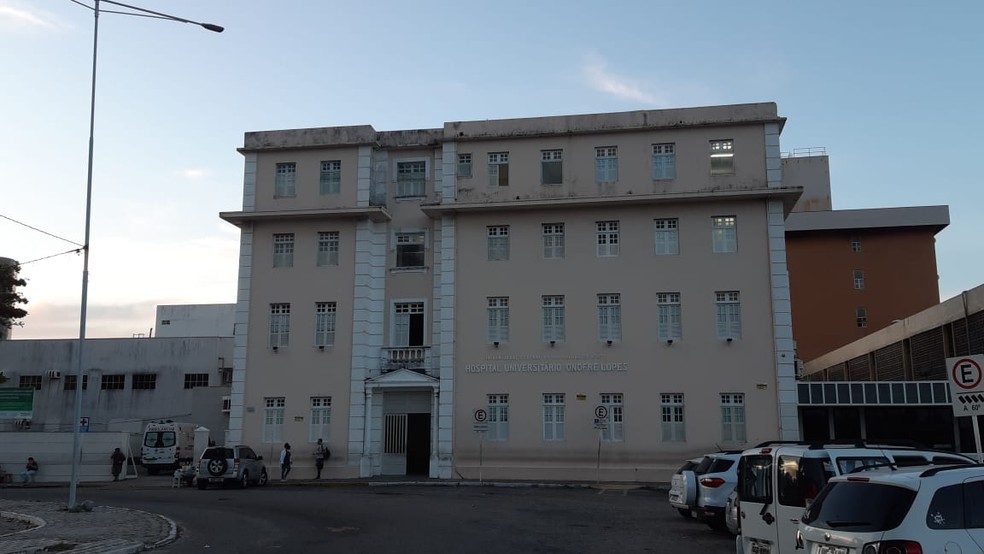 Hospital Universitário Onofre Lopes (HUOL), na zona Leste de Natal. — Foto: Sérgio Henrique Santos/Inter TV Cabugi