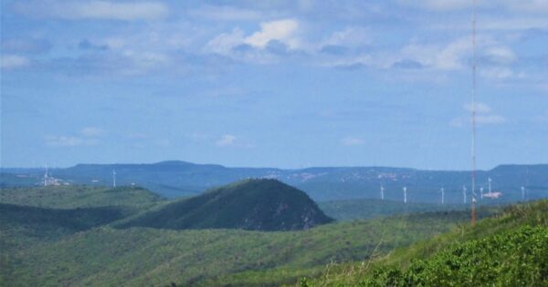 Serra do Feiticeiro, em Lajes — Foto: Foto: Cícero Lajes