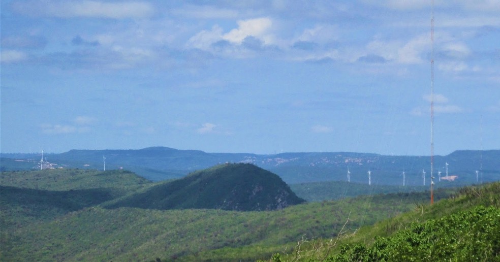 Serra do Feiticeiro, em Lajes — Foto: Foto: Cícero Lajes