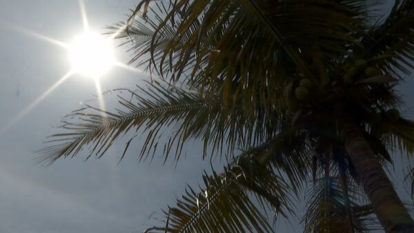 Temperatura pode atingir 35°C no interior do RN durante fim de semana — Foto: Reprodução EPTV