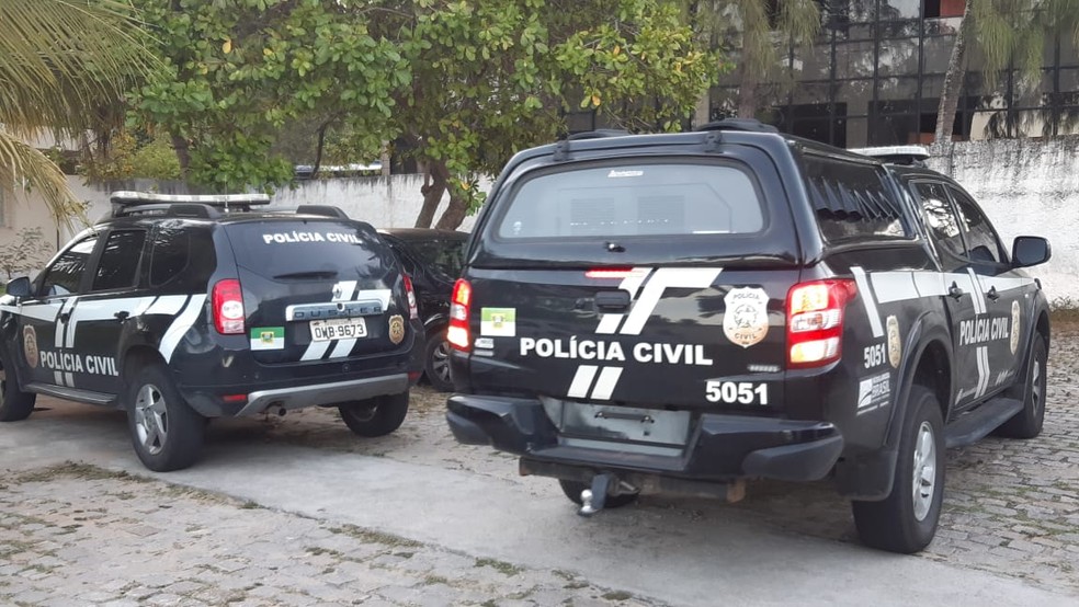 Prisão foi realizada pela Polícia Civil do RN — Foto: Sérgio Henrique Santos/Inter TV Cabugi