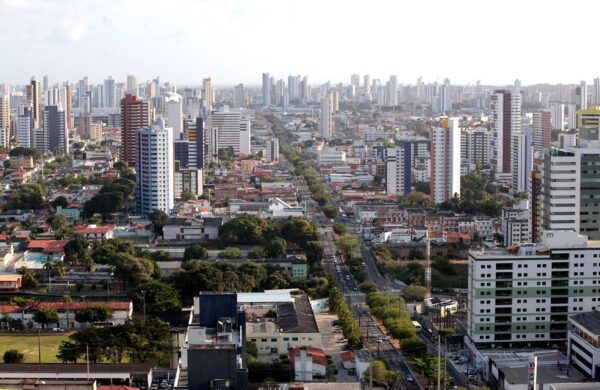 Natal, maior cidade do Rio Grande do Norte, vista de cima — Foto: Secom/Natal