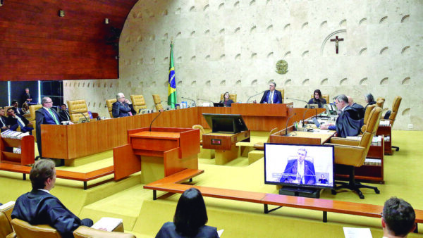 Plenário do STF durante julgamento / Foto: Gustavo Moreno