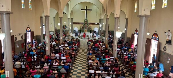 Catedral de Santa Luzia em Mossoró (Arquivo) — Foto: Cedida/ Diocese de Mossoró