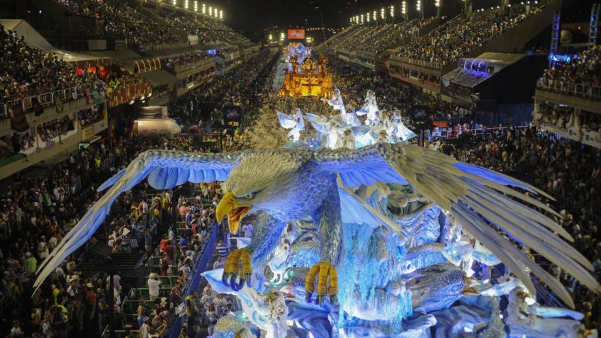 desfile na Sapucaí