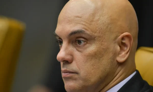 O miinistro Alexandre de Moraes, durante julgamento da validade de prisão em segunda instância