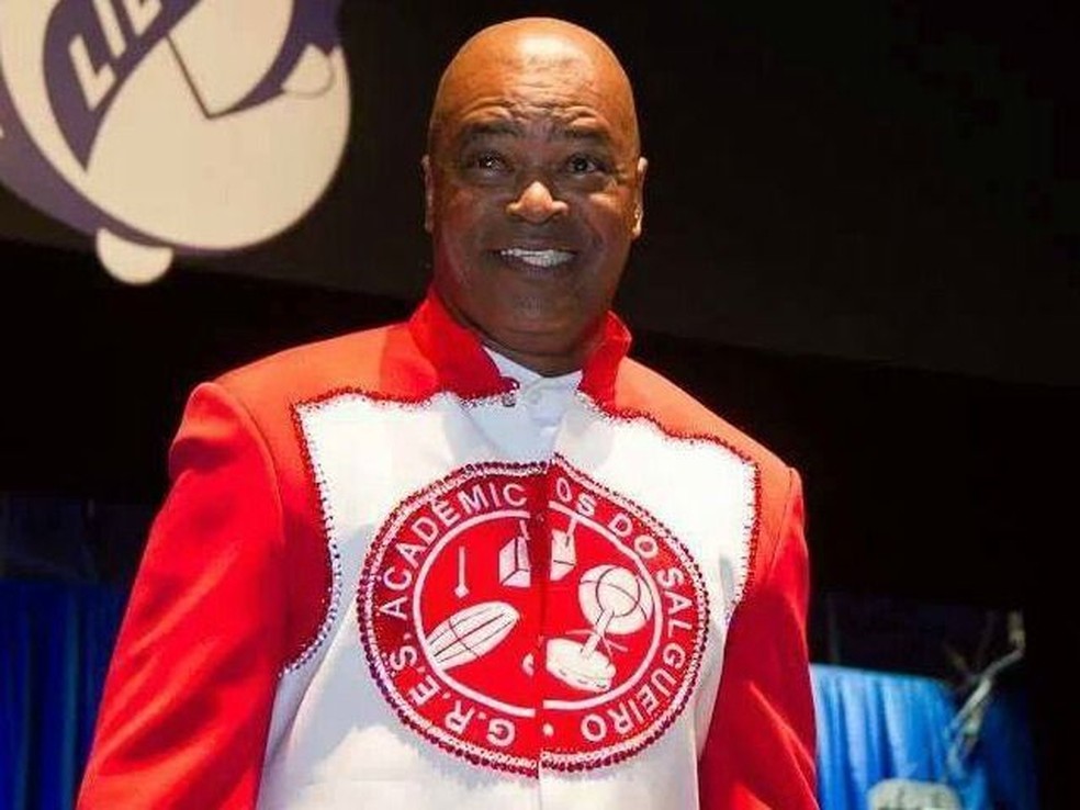 Quinho do Salgueiro, considerado uma das maiores vozes do carnaval carioca — Foto: Divulgação/Prefeitura de Campos