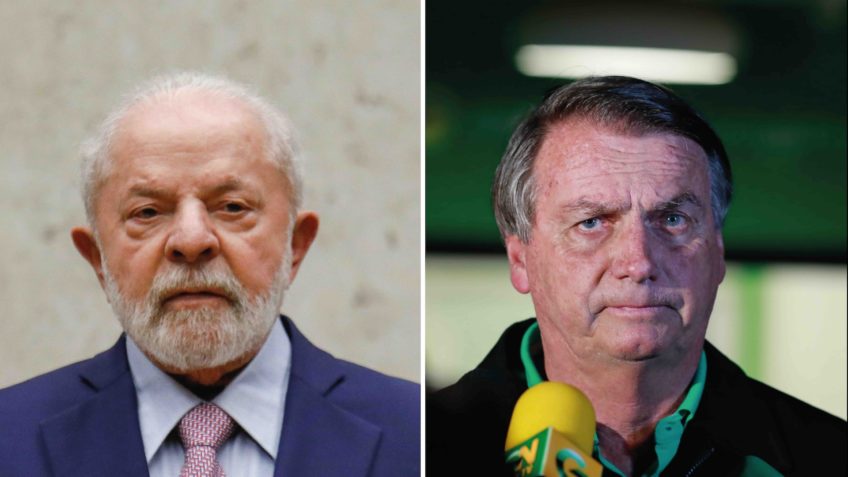 Prismada de Lula e Bolsonaro