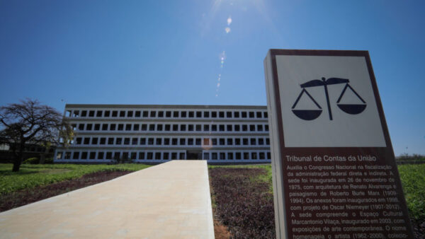Fachada do Tribunal de Contas da União (TCU)