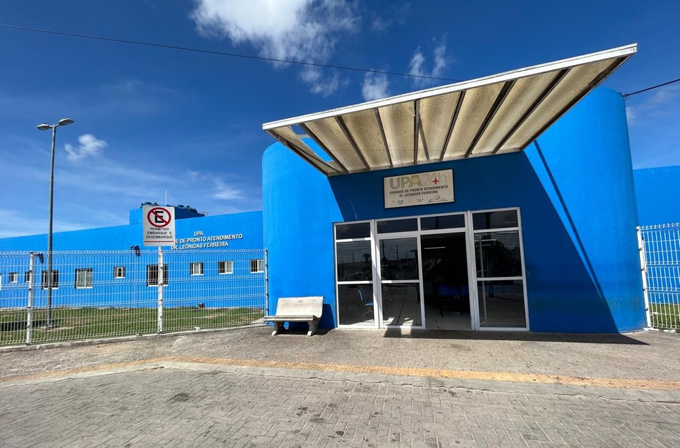 Unidade de Pronto Atendimento (UPA) Cidade Satélite, Pitimbu, Zona Sul de Natal RN — Foto: Lucas Cortez/Inter TV Cabugi