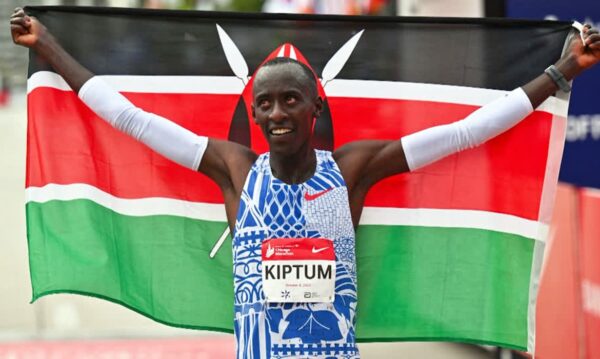 Quênia12/02/2024 O recordista mundial da maratona Kelvin Kiptum morre em um acidente de trânsito no domingo.. Foto Reuters