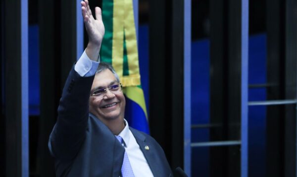 Brasília (DF) 20/02/2024 Senador Flávio Dino (PSB-MA) fez discurso de despedida do Senado. Foto Lula Marques/ Agência Brasil