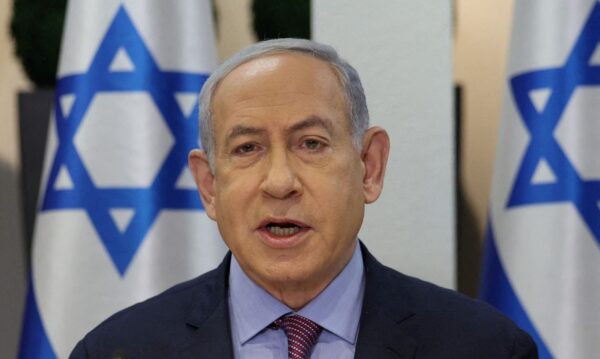 Benjamin Netanyahu em Tel Aviv
31/12/2023 ABIR SULTAN/Pool via REUTERS