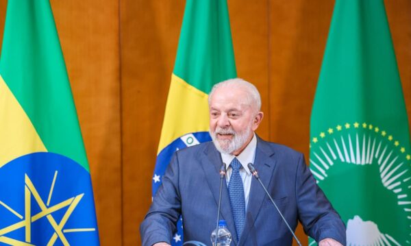 18.02.2024 - Presidente da República, Luiz Inácio Lula da Silva, durante Coletiva de imprensa. Adis Abeba - Etiópia.
Foto: Ricardo Stuckert / PR