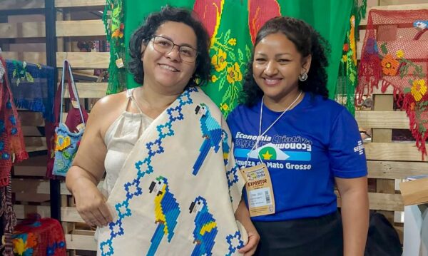 Brasília (DF) 26/02/2024 - Coletivo de mulheres rendeiras Tece Arte - Mato Grosso.
Foto: Coletivo de mulheres rendeiras Tece Arte