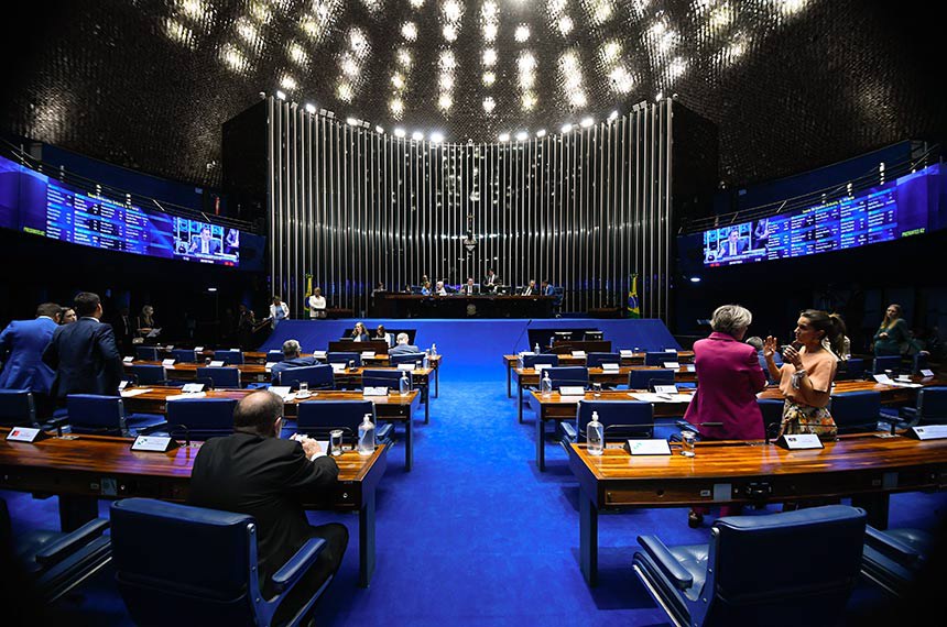Mesa:
senadora Soraya Thronicke (Podemos-MS);
líder do governo no Senado Federal, senador Jaques Wagner (PT-BA);
presidente do Senado Federal, senador Rodrigo Pacheco (PSD-MG);
secretário-geral da Mesa do Senado Federal, Gustavo A. Sabóia Vieira;
senador Laércio Oliveira (PP-SE).