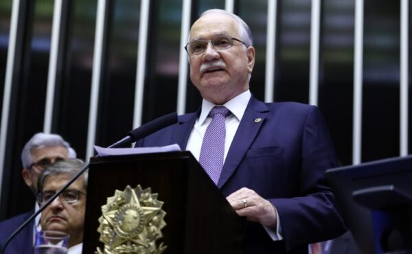 Destinada a inaugurar a 2ª Sessão Legislativa Ordinária da 57ª. Ministro do Supremo Tribunal Federal do Brasil, Edson Fachin
