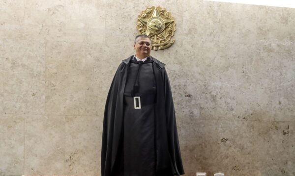 Brasília (DF), 22/02/2024, O Supremo Tribunal Federal (STF) realiza sessão solene de posse do novo ministro da Corte, Flávio Dino. Foto: Valter Campanato/Agência Brasil