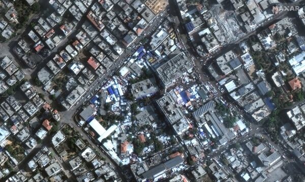 Imagem de satélite mostra hospital Al-Shifa
7/11/2023 Maxar Technologies/Divulgação via REUTERS