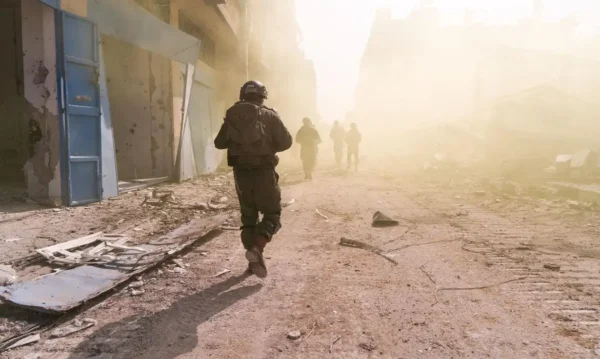 Soldados israelenses operam na Faixa de Gaza
5/3/2024 Divulgação via REUTERS
