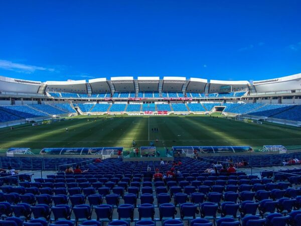 Arena das Dunas recebe América-RN x São Luiz — Foto: Alexandre Lago