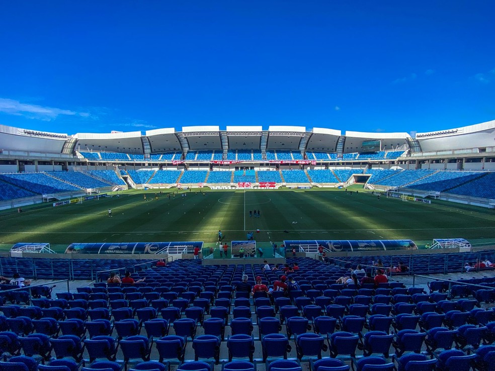 Arena das Dunas recebe América-RN x São Luiz — Foto: Alexandre Lago