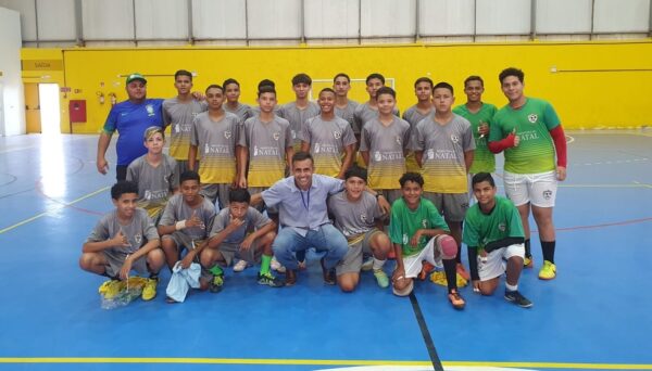 Programa de escolinhas esportivas de Natal tem aulas na Estação Cidadania Jorge Moura — Foto: Divulgação