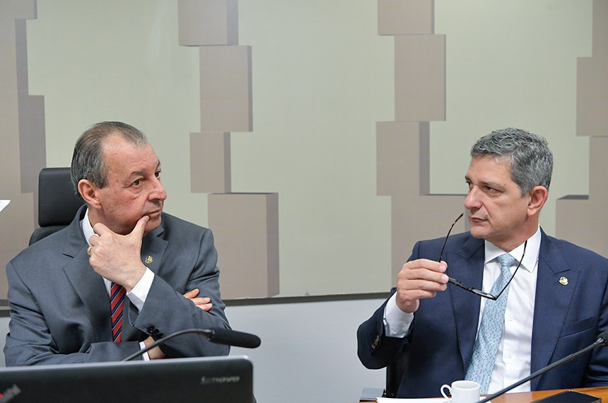 Mesa:
presidente da CPIBRASKEM, senador Omar Aziz (PSD-AM);
relator da CPIBRASKEM, senador Rogério Carvalho (PT-SE).