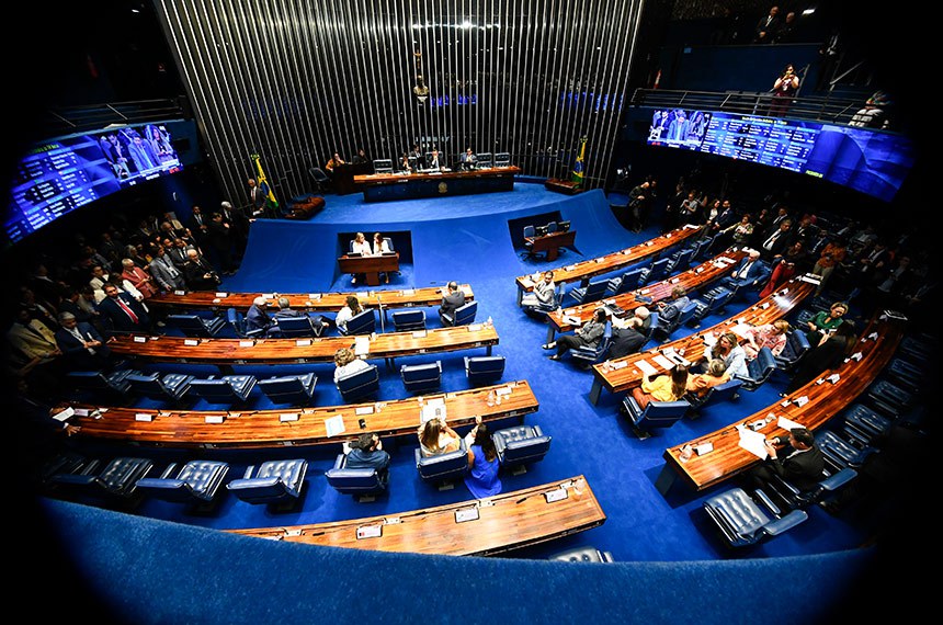 Mesa:
senador Giordano (MDB-SP);
presidente do Senado Federal, senador Rodrigo Pacheco (PSD-MG);
secretário-geral da Mesa do Senado Federal, Gustavo A. Sabóia Vieira.