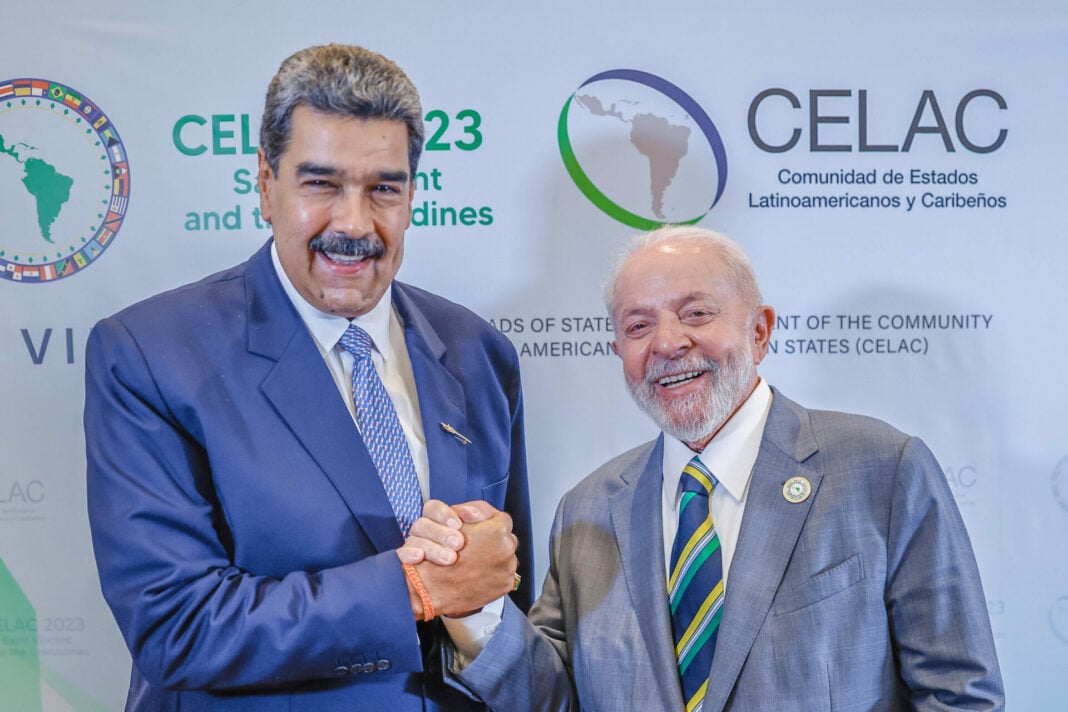 O ditador Nicolás Madura E Lula da Silva