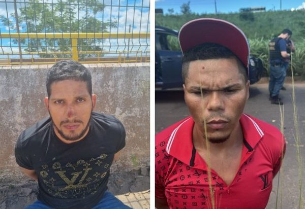 Rogério Mendonça e Deibson Nascimento, fugitivos da Penitenciária Federal de Mossoró — Foto: PF/Divulgação