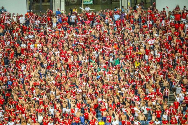 Torcida do América-RN vai lotar a Arena das Dunas — Foto: Augusto César Gomes