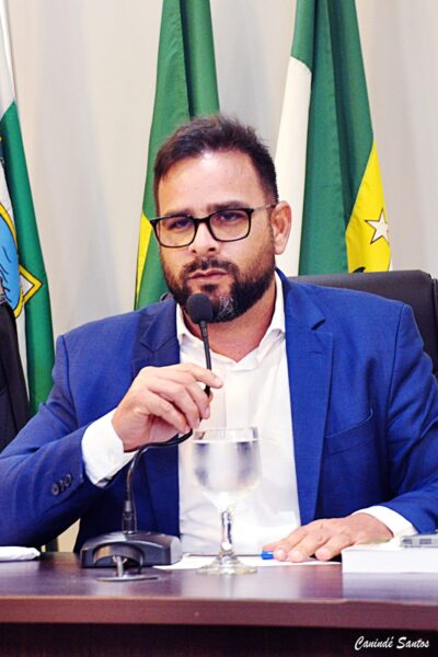 O vereador Rafael Correia (PL)