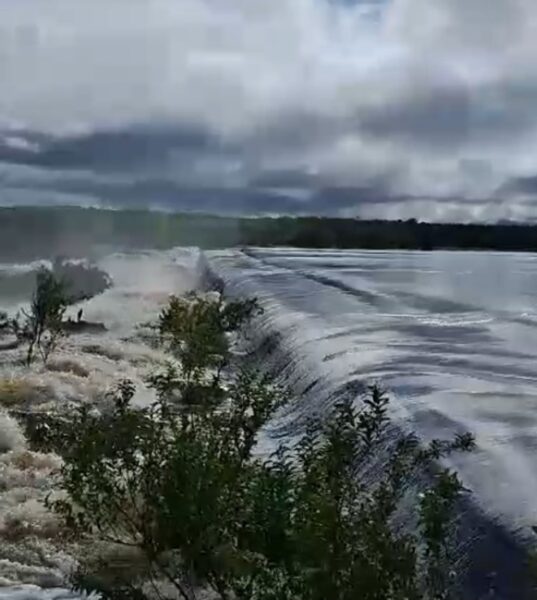 Açude Pataxó, em Ipanguaçu — Foto: Reprodução