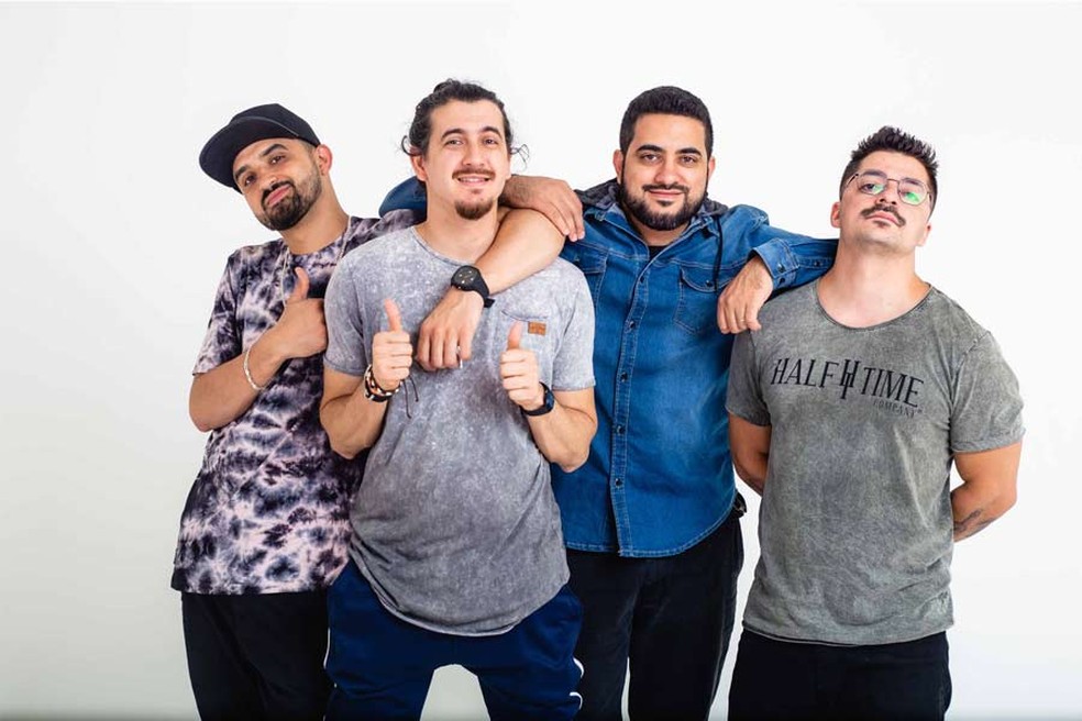 Os 4 amigos — Foto: Divulgação