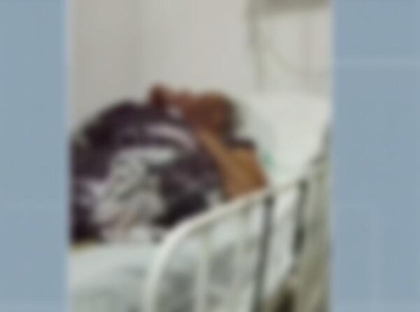 Maria das Nevez tem cirrose medicamentosa — Foto: Reprodução/Inter TV Cabugi