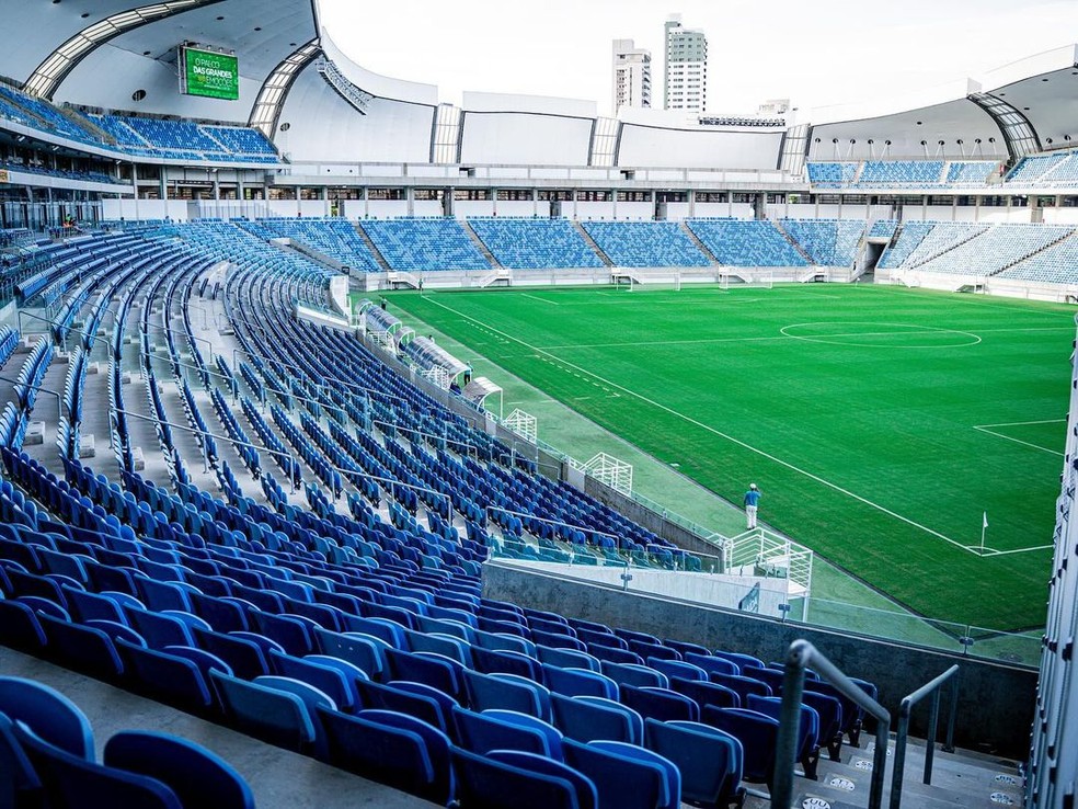 Arena das Dunas inicia implantação de sistema de reconhecimento facial — Foto: Kauan Ferreira / FC Atlético