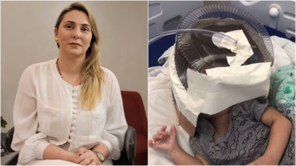 Ellenn Salviano, médica que improvisou respirador com forma de bolo em bebê de 3 meses no RN — Foto: Igor Jácome/g1