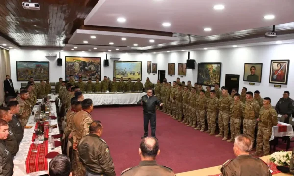 General Juan José Zúñiga fala em La Paz
25/06/2024
Exército da Bolívia via Facebook/Divulgação via REUTERS