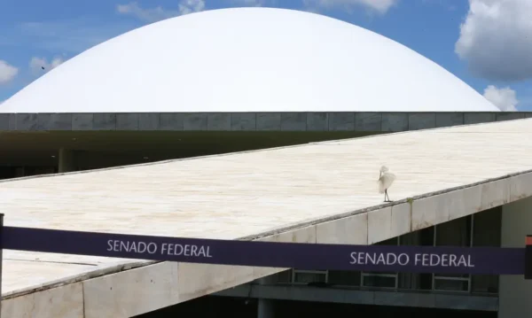 Congresso nacional após um mês dos atos terroristas nos três poderes.