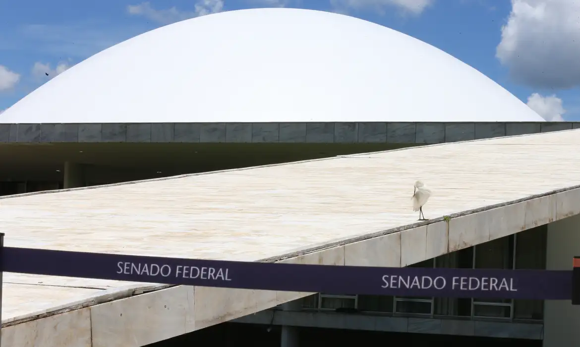 Congresso nacional após um mês dos atos terroristas nos três poderes.