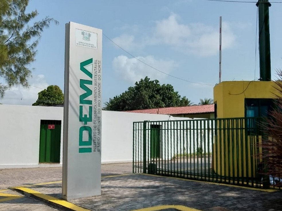 Fachada da sede do Idema, em Natal — Foto: Divulgação