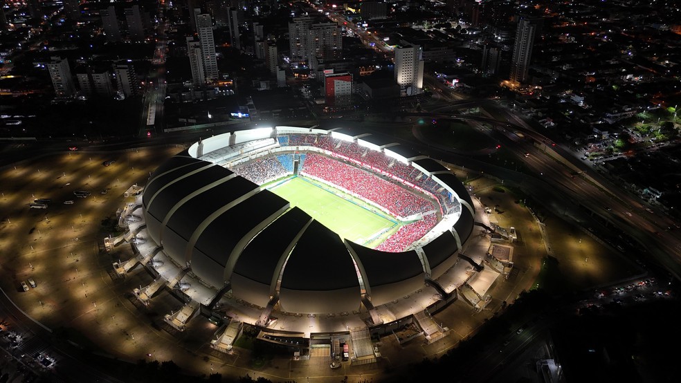 Arena das Dunas recebe América-RN x Retrô — Foto: Ednaldo Lima/ELF Filmagens