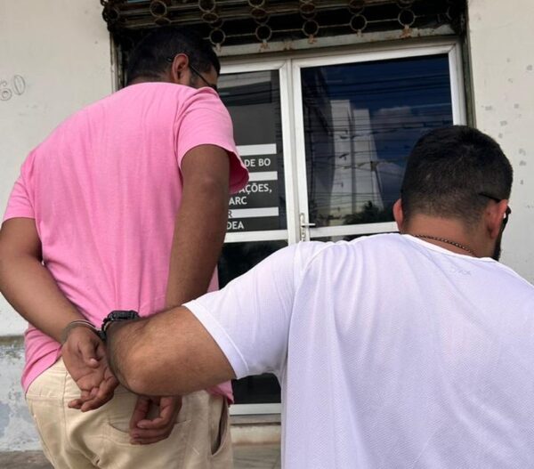 Suspeito foi preso em flagrante pela Polícia Civil — Foto: Polícia Civil/Divulgação