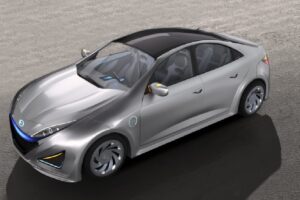 Lecar Model 459 foi o primeiro veículo elétrico produzido pela empresa Lecar — Foto: Divulgação