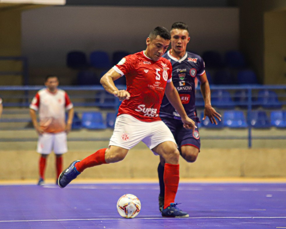 Rogério, América-RN, futsal — Foto: João Gabriel/América FC