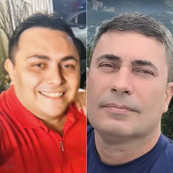 Thiago Almeida Paula e Constantino Thé Maia moravam no Rio Grande do Norte e estão entre as vítimas da queda do avião da Voepass — Foto: Divulgação